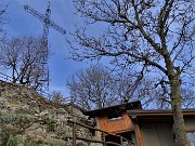 58 Dal Rifugio Alpini del Monte Ubione l'alta croce costruita dagli Amici e Alpini